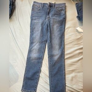 Madewell high rise skinny crop jeans NWT
